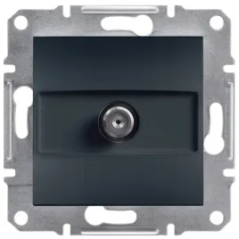 gniazdo-antenowe-pojedyncze-sat-1db-bez-ramki-antracyt-schneider-asfora