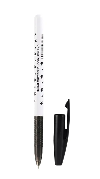 dlugopis-w-gwiazdki-superfine-toma-059-czarny-kolor-czarny