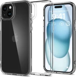 etui-spigen-ultra-hybrid-apple-iphone-15-crystal-clear