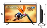 telewizor-manta-32-tuner-dekoder-dvbt2-hevc-hd-usb-cl-format-hd-hd-ready