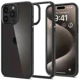 etui-do-iphone-15-pro-max-spigen-ultra-hybrid-case-obudowa-plecki-matte-bla