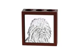 affenpinscher-affen-affie-pen-holder-with-a-dog-desk-organizer-with-a