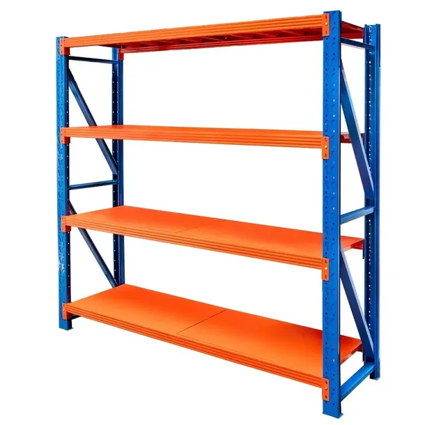 Regał METALOWY magazynowy warsztatowy 4-PÓŁKOWY 800KG bazowy 200x199x50 cm