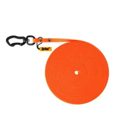 dingo-smycz-treningowa-dla-psa-flex-pomaranczowa-bez-raczki-16x20m