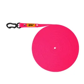 dingo-smycz-treningowa-dla-psa-flex-rozowa-bez-raczki-2x20m