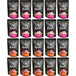 dolina-noteci-rafi-dla-kota-mix-saszetka-20x100g-kaczka-indyk-bez-zboz