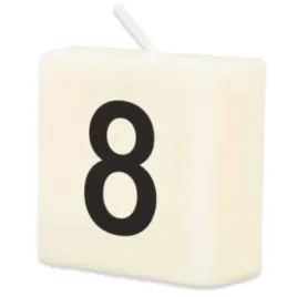 swieca-literki-i-znaki-cyfra-8-bialy-pd-party-40x20-mm