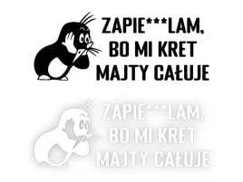 naklejka-krecik-zapie-bo-mi-kret-majty-caluje-na-samochod-na-auto-kolor