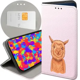 etui-z-klapka-do-huawei-p8-lite-wzory-lama-alpaka-andy-futeral-pokrowiec