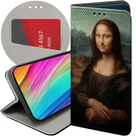 etui-do-motorola-moto-g54-5g-wzory-leonardo-da-vinci-mona-lasiczka-futeral