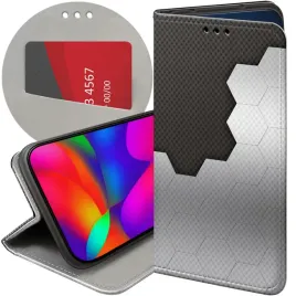 etui-z-klapka-do-samsung-galaxy-a05s-wzory-szare-metallic-grey-futeral-case
