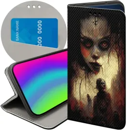 etui-do-realme-c51-wzory-halloween-zombie-dynie-czaszki-czarownice-wampiry