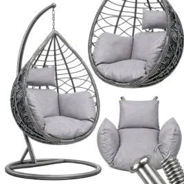 fotel-wiszacy-kokon-bujany-hustawka-gruby-splot-poduszka-stojak-szary