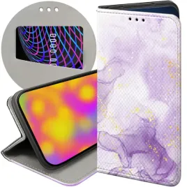 etui-z-klapka-do-motorola-moto-g54-5g-wzory-fioletowe-fiolet-ksztalty-case