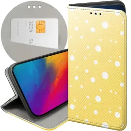 etui-z-klapka-do-motorola-moto-g54-5g-wzory-kropki-grochy-bokeh-dots-case