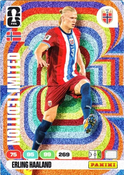 PANINI FIFA WORLD CUP 2026 karty piłkarskie Limited HAALAND - Norwegia