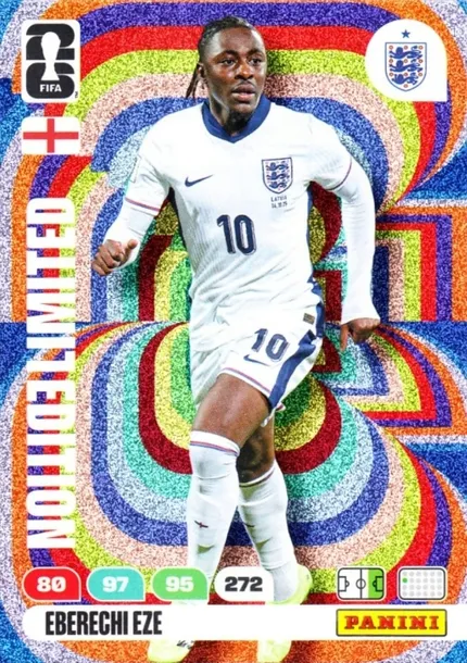 PANINI FIFA WORLD CUP 2026 karty piłkarskie Limited EBERECHI EZE - Anglia