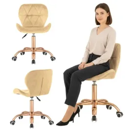 krzeslo-obrotowe-do-biurka-ucznia-gabinetu-welurowe-bezowe-lugano-pro