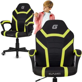 fotel-obrotowy-wentylowany-gamingowy-krzeslo-do-biurka-zielone-tkanina