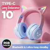sluchawki-cat-swiecace-bluetooth-stan-nowy
