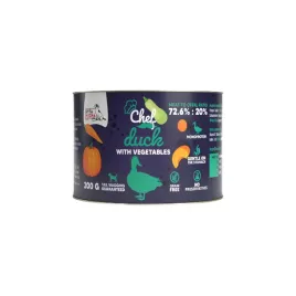 syta-micha-chef-mokra-karma-dla-psa-adult-mono-kaczka-warzywa-200g