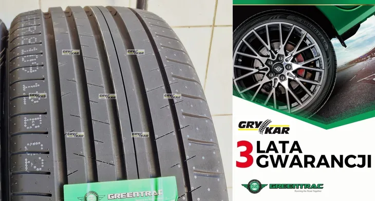 Opony 245/45R18 Greentrac Quest-X przycz.: A 2026r 3 lata gwar. 250zł/szt.