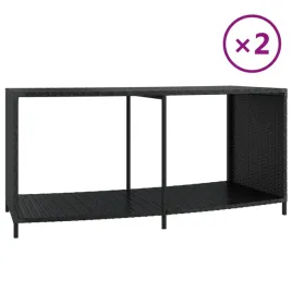 szafki-2-szt-czarne-polirattan