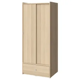 ikea-bruksvara-szafa-z-drzwiami-przesuwanymi-dab-80x191-cm