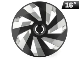 kolpaki-vector-rc-black-silver-16-4-szt
