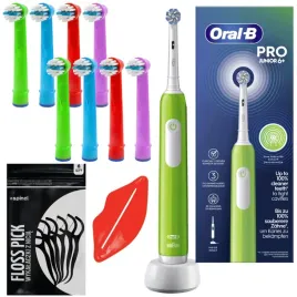szczoteczka-oral-b-pro-junior-6-zielona-8x-koncowka-zamienna