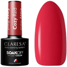 lakier-hybrydowy-cozy-red-5g-claresa-szminkowa-czerwien