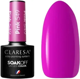 lakier-hybrydowy-pink-549-5g-claresa-neonowy-roz