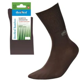 skarpetki-zdrowotne-z-bambusa-dla-cukrzykow-deomed-bamboo-brazowe-35-38