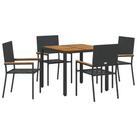 zestaw-do-jadalni-w-ogrodzie-5-szt-czarny-polirattan