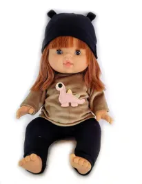 ubranko-dla-lalek-koplet-bluzka-getry-czapka-miniland-32-38-cm-kolory