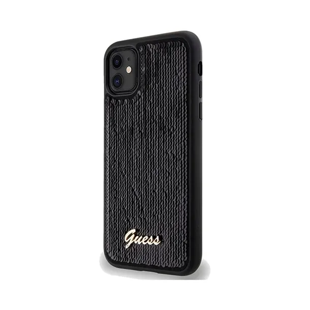 etui-guess-sequin-script-metal-do-iphone-11-czarne-stan-nowy
