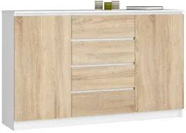 komoda-k160-2d-4sz-clp-bialy-sonoma