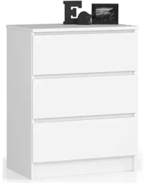 komoda-k60-3sz-clp-bialy