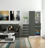 komoda-cl5-biala-szara