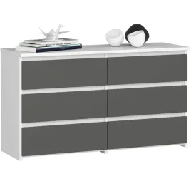 komoda-cl100-6sz-biala-szara