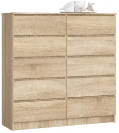 komoda-k120-10sz-clp-dab-sonoma