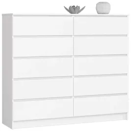 komoda-k140-10sz-clp-bialy