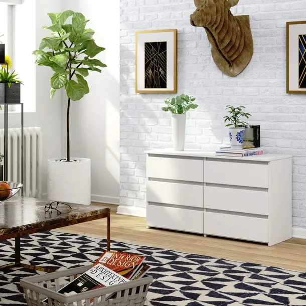 komoda-cl100-6sz-biala