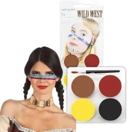 make-up-party-farbki-do-twarzy-indianka-amscan