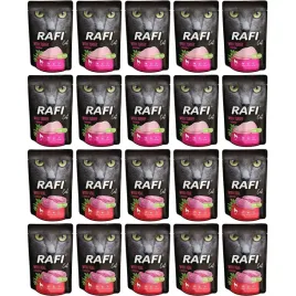 dolina-noteci-rafi-dla-kota-mix-saszetka-20x100g-indyk-cielecina-bez-zboz