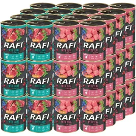 rafi-junior-dolina-noteci-mokra-karma-dla-psa-pasztet-rozne-smaki-48x400g