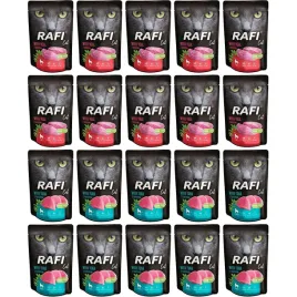 dolina-noteci-rafi-cat-pasztet-mix-smakow-20x100g-tunczyk-cielecina-zestaw