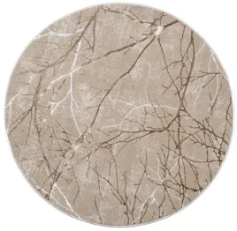 dywan-glamour-do-salonu-okragly-polyskujacy-wzor-bezowy-160x230cm
