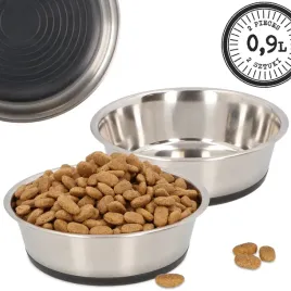 miska-metalowa-sredniego-psa-09l-stal-nierdzewna-antyposlizgowa-podkladka