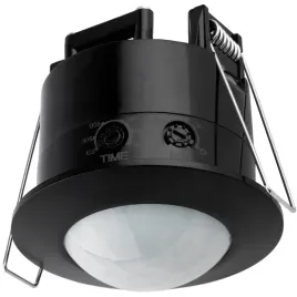 czujnik-ruchu-pir-wpuszczany-sufitowy-czarny-led-600w-regulowany-podtynkowy
